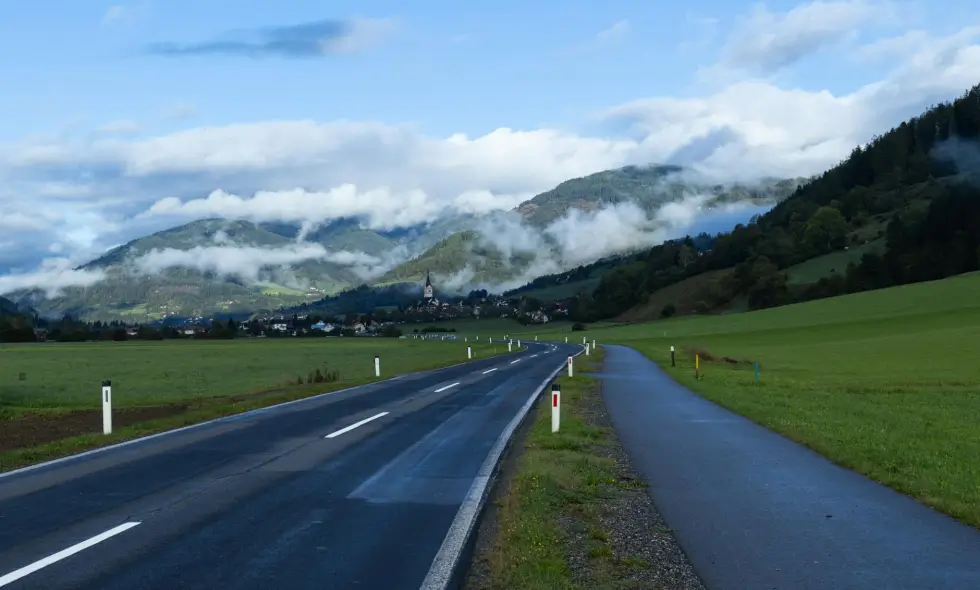Austria’s motorway network and the process of purchasing an e-vignette